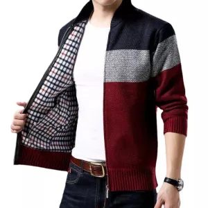 Casaco Masculino Com Zper Cardigan - LC102