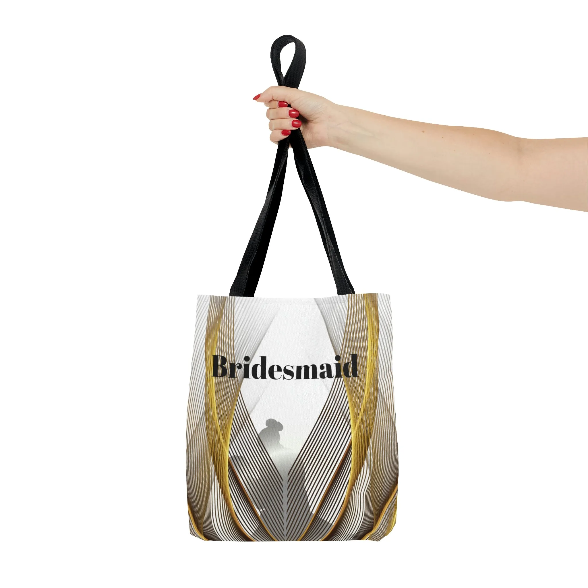 Custom Bridesmaids Gift White Tote | Practical Wedding Gift | Bridal Shower  | Women Engagement Bridal Team Handbag