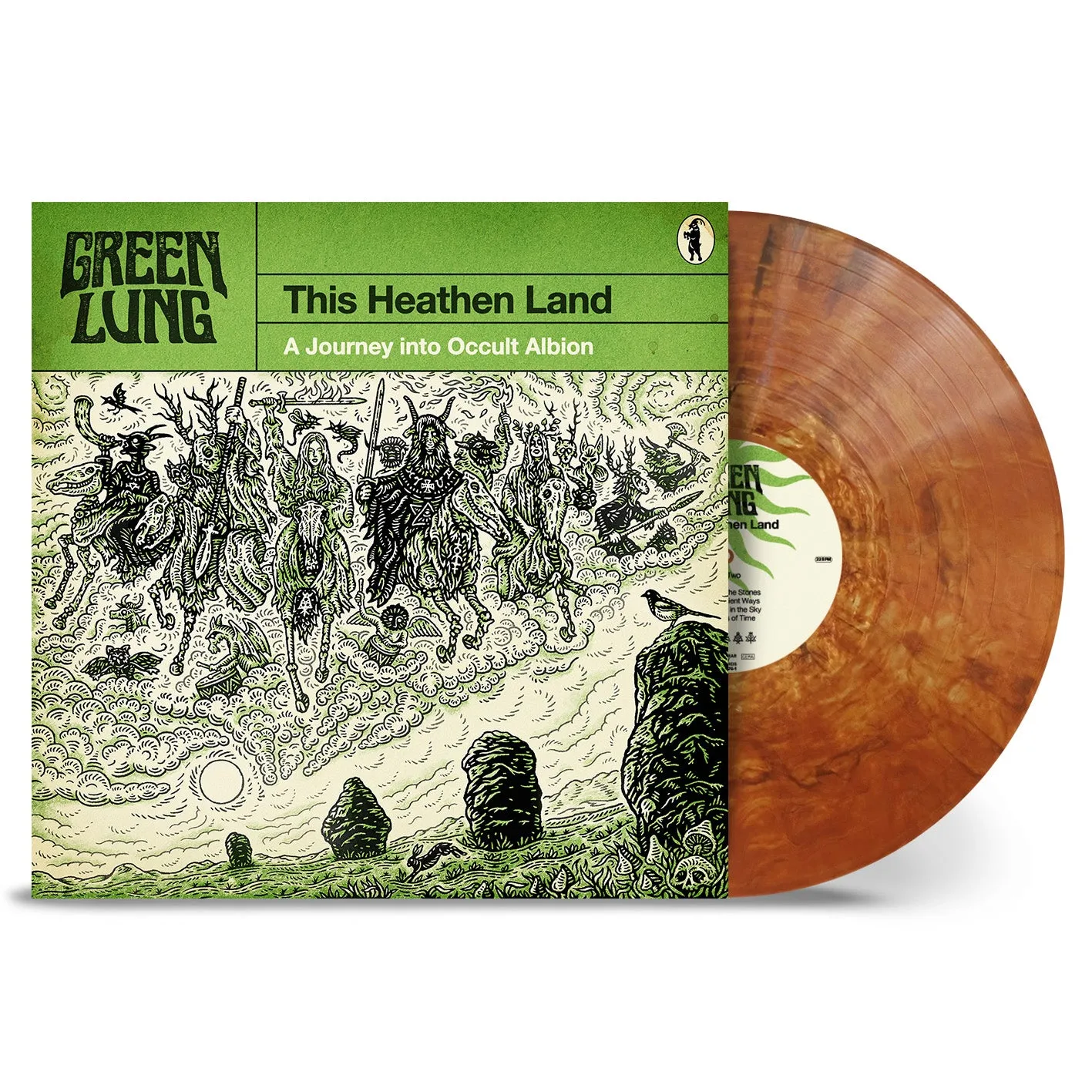 Green Lung "This Heathen Land" Amber Smoke Vinyl