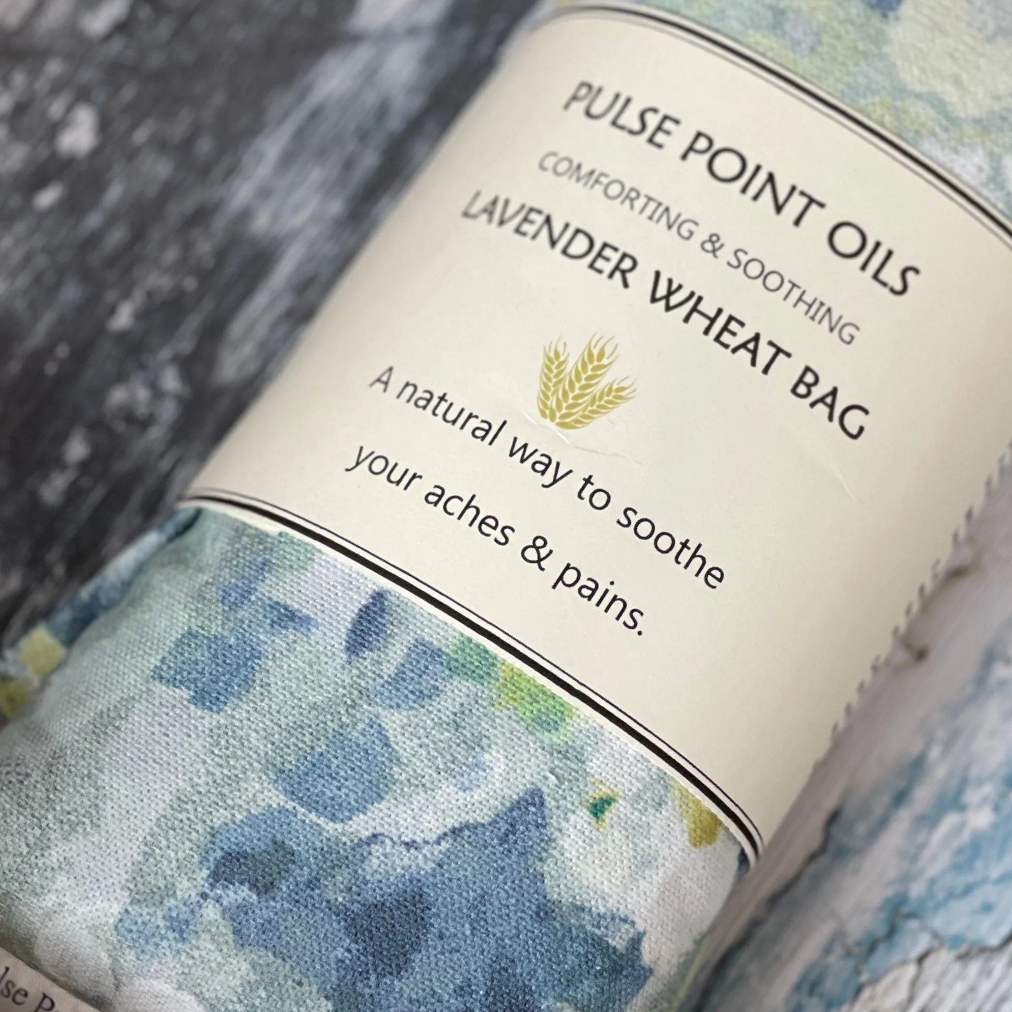 Lavender Heating pad neck wrap. New mum aromatherapy wheat bag, practical wellbeing gift