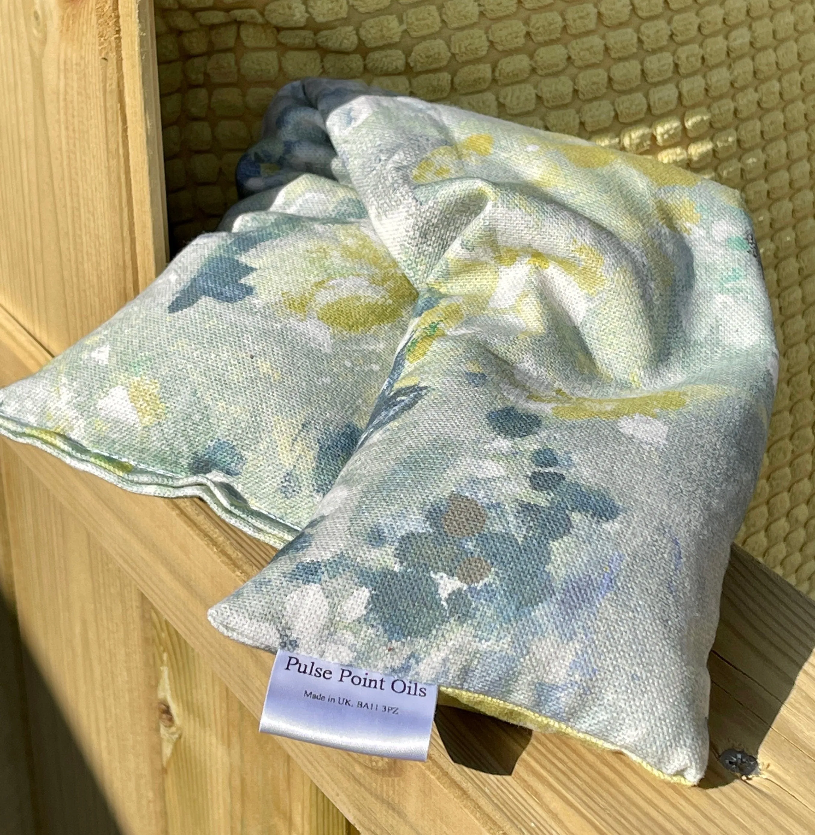 Lavender Heating pad neck wrap. New mum aromatherapy wheat bag, practical wellbeing gift