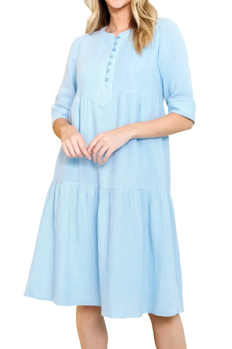 MALI DRESS (ICE/BLUE)