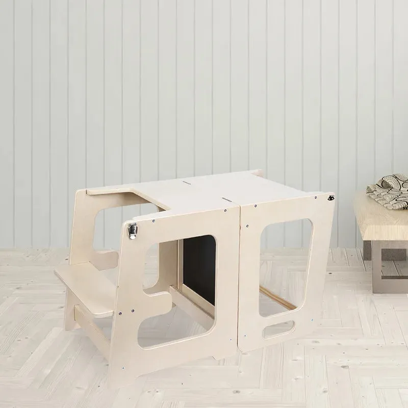 Mo098 - 2 in 1 Montessori learning tower