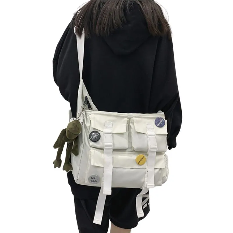 Multi-Pocket Messenger Bag