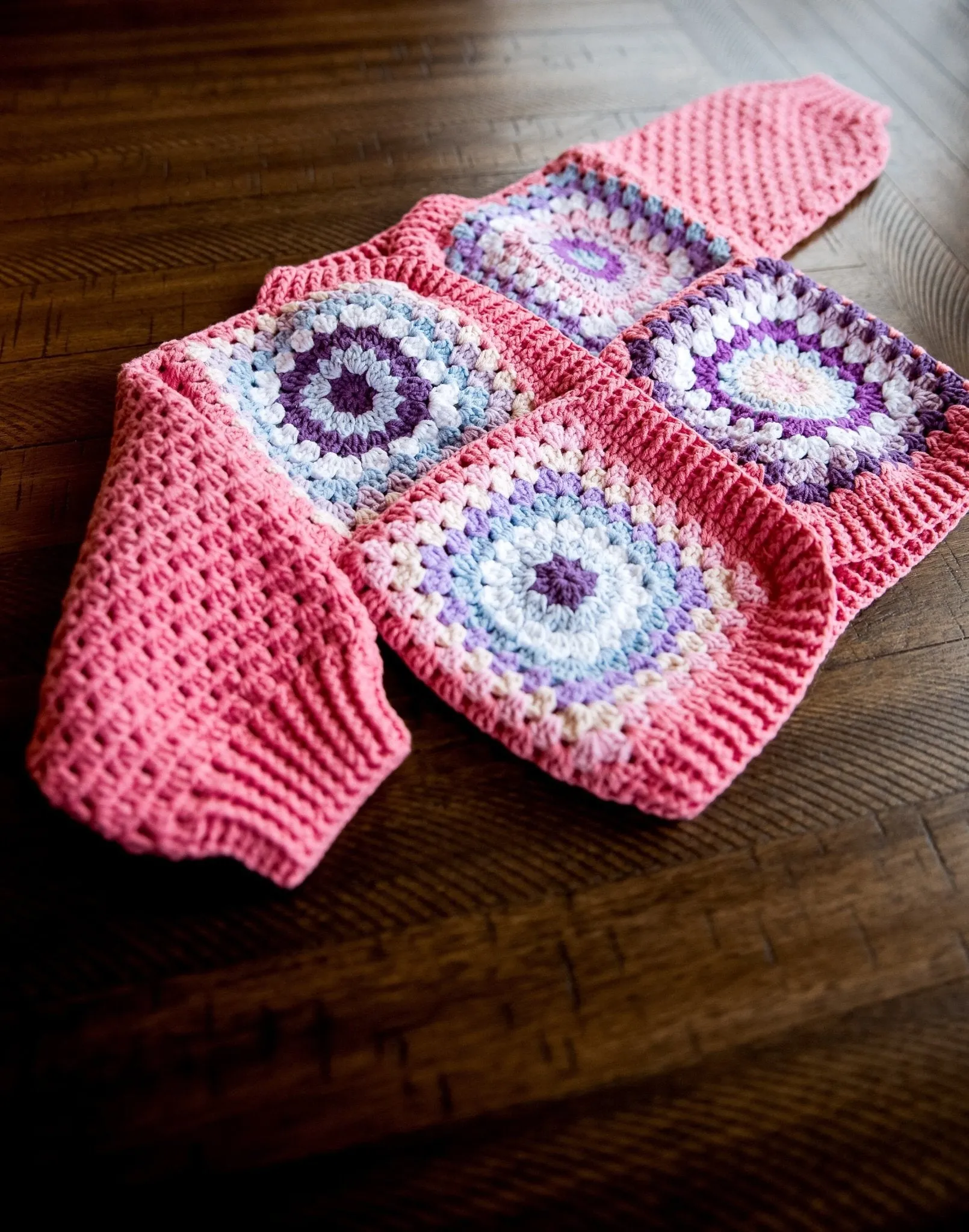 Pink Kid Cardigans