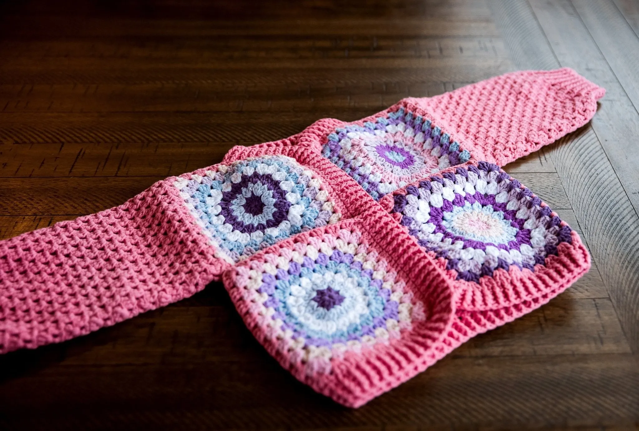 Pink Kid Cardigans
