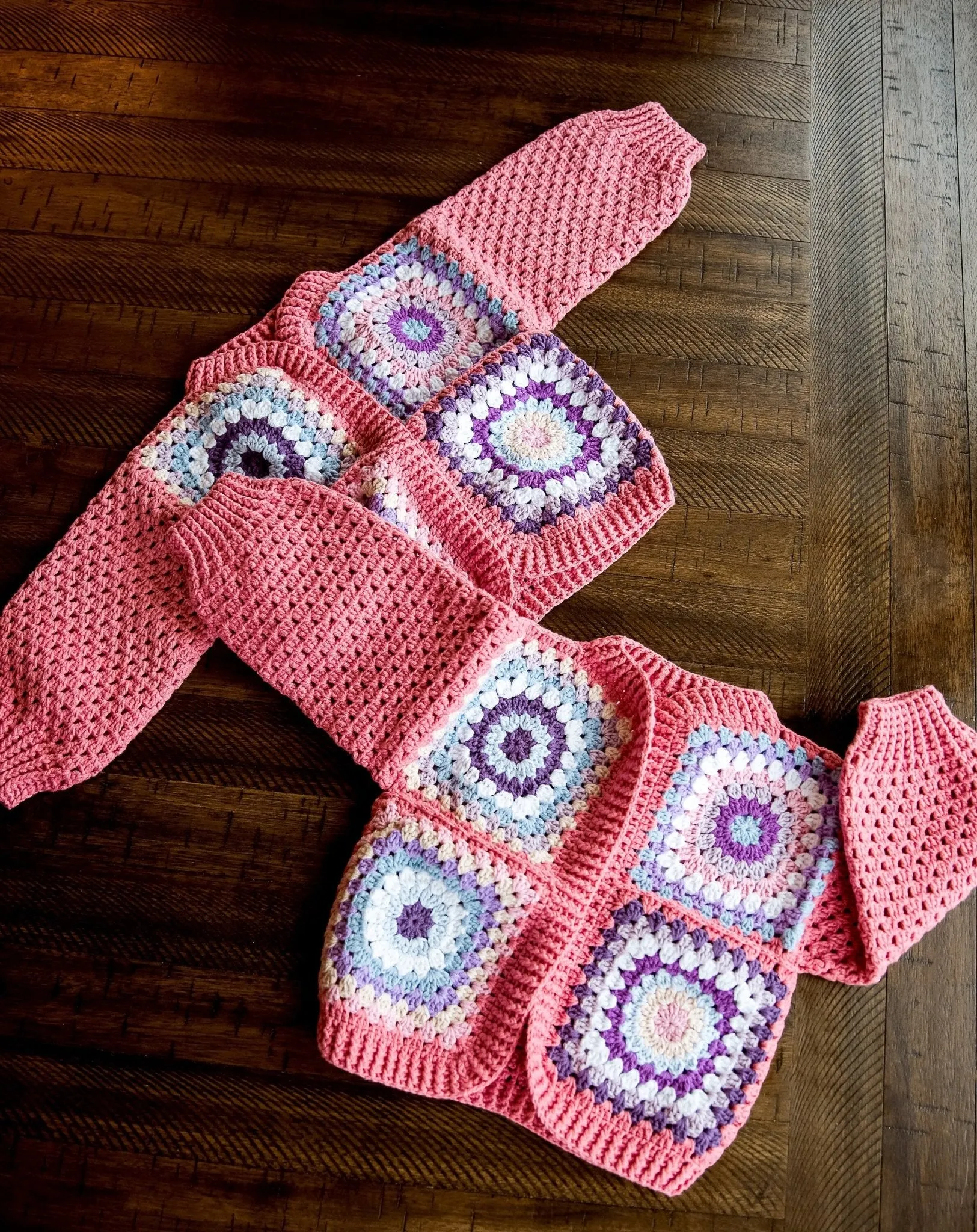Pink Kid Cardigans