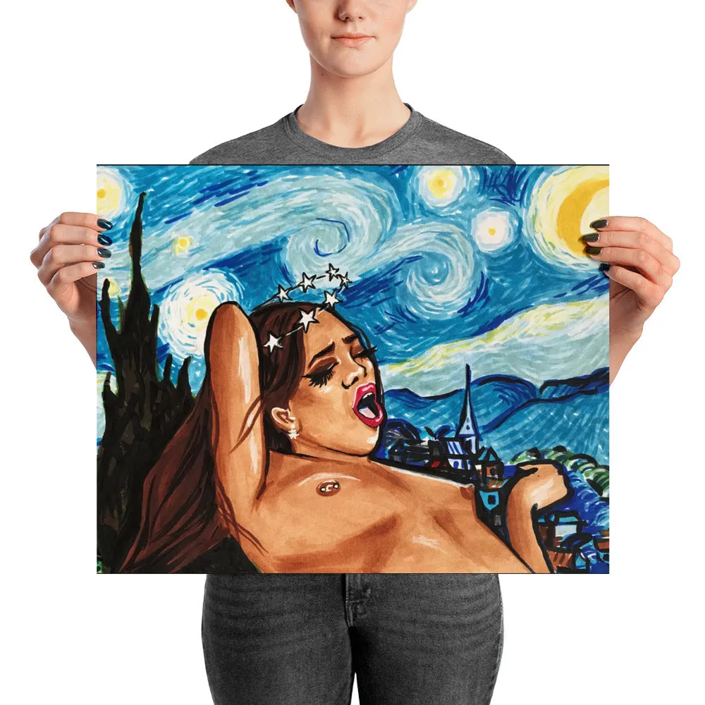 Poster - A Real Starry Night