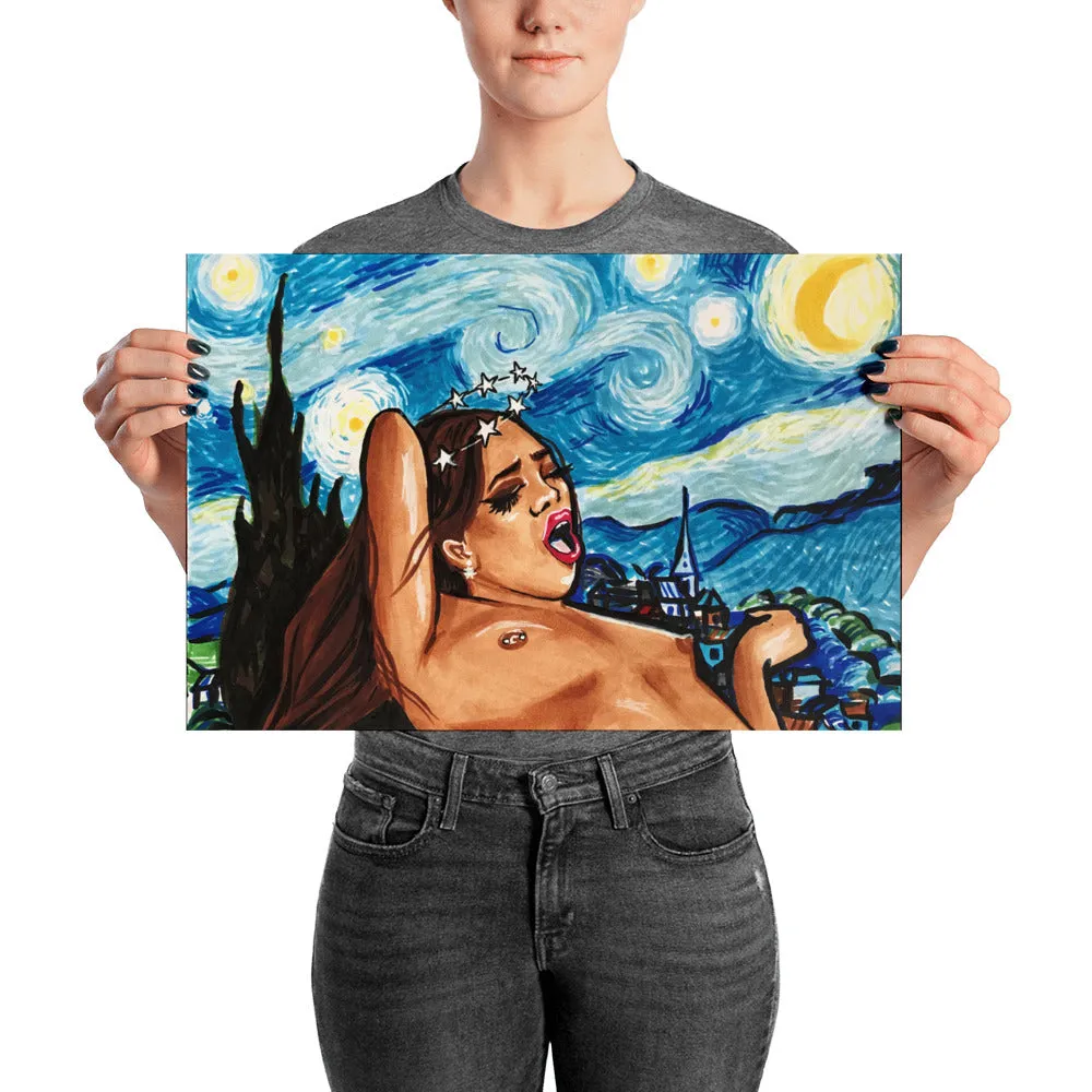 Poster - A Real Starry Night