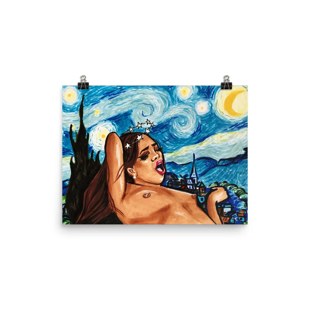 Poster - A Real Starry Night