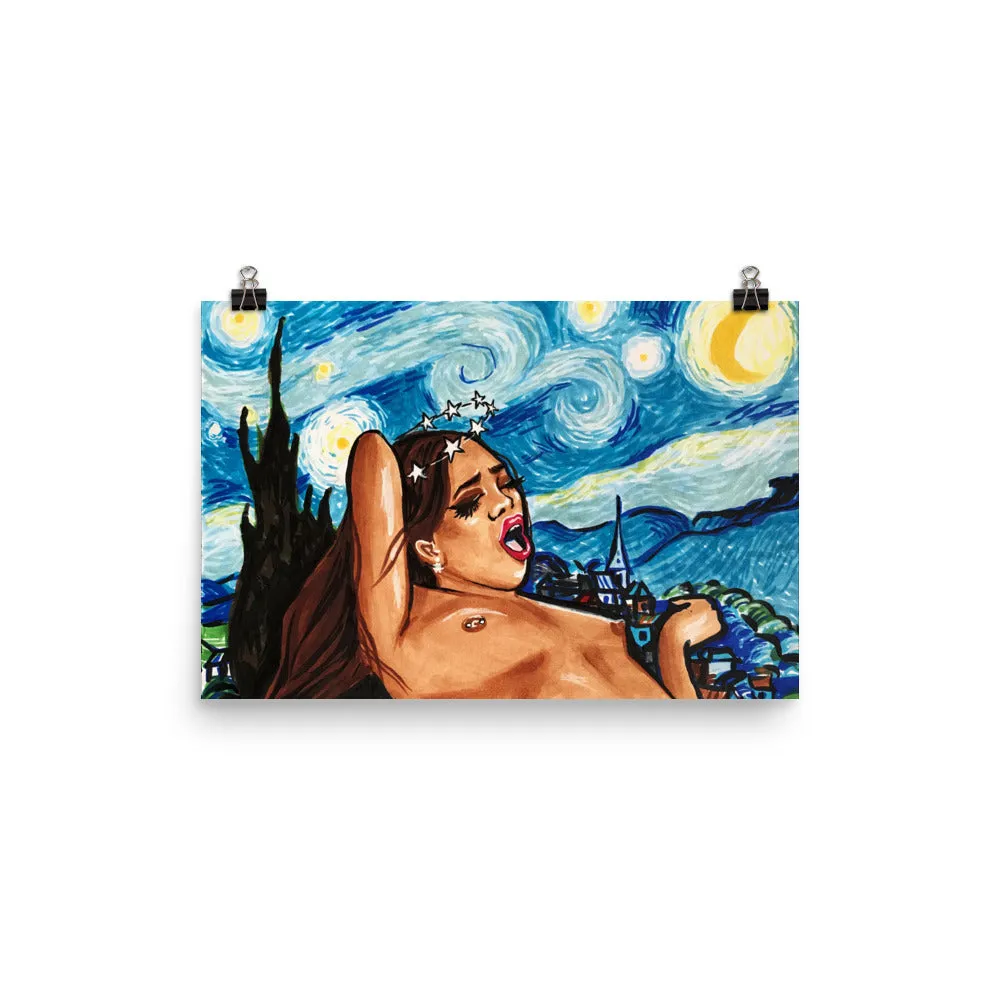 Poster - A Real Starry Night