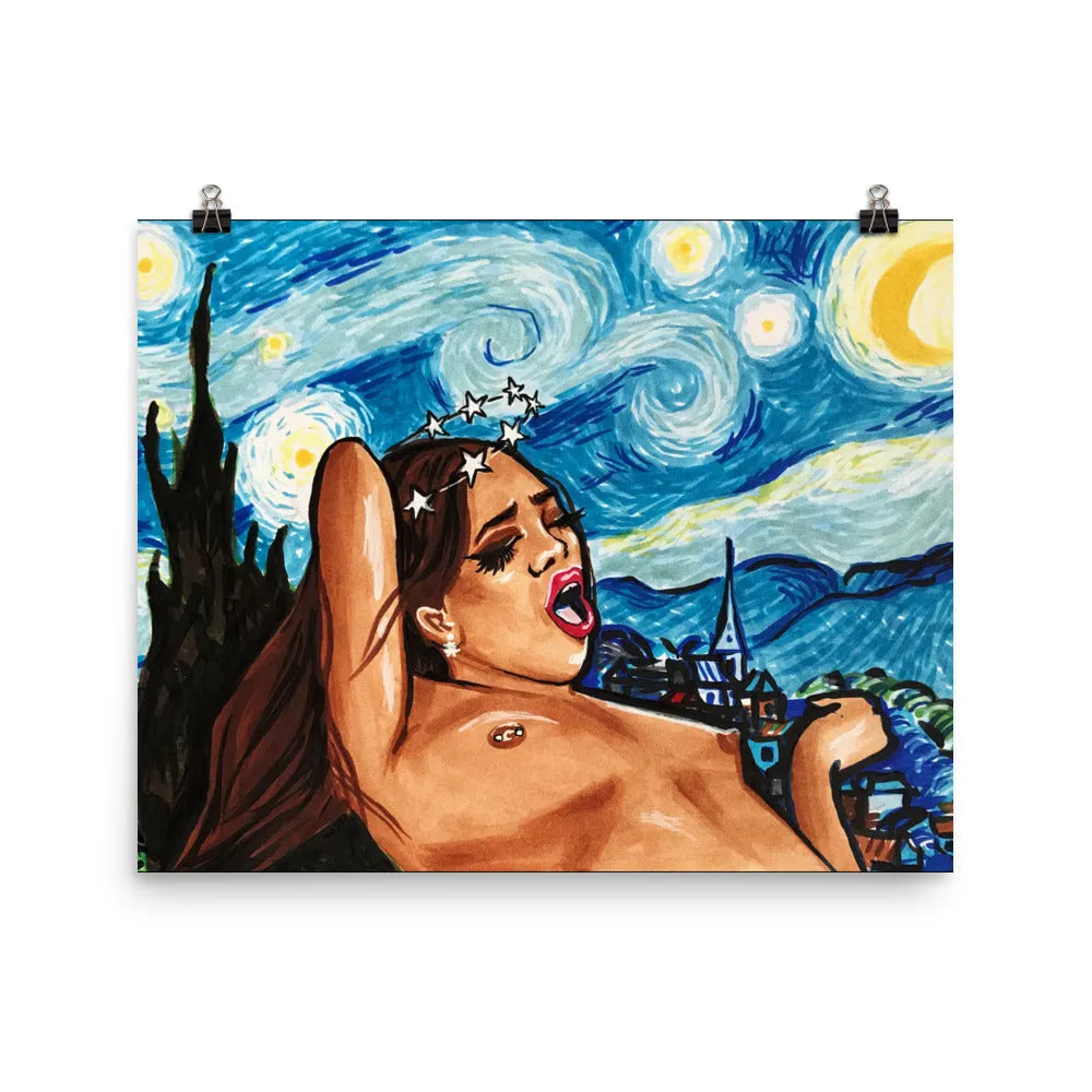 Poster - A Real Starry Night