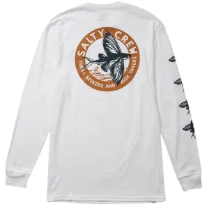 Salty Crew Fly By Long Sleeve T-Shirt - White