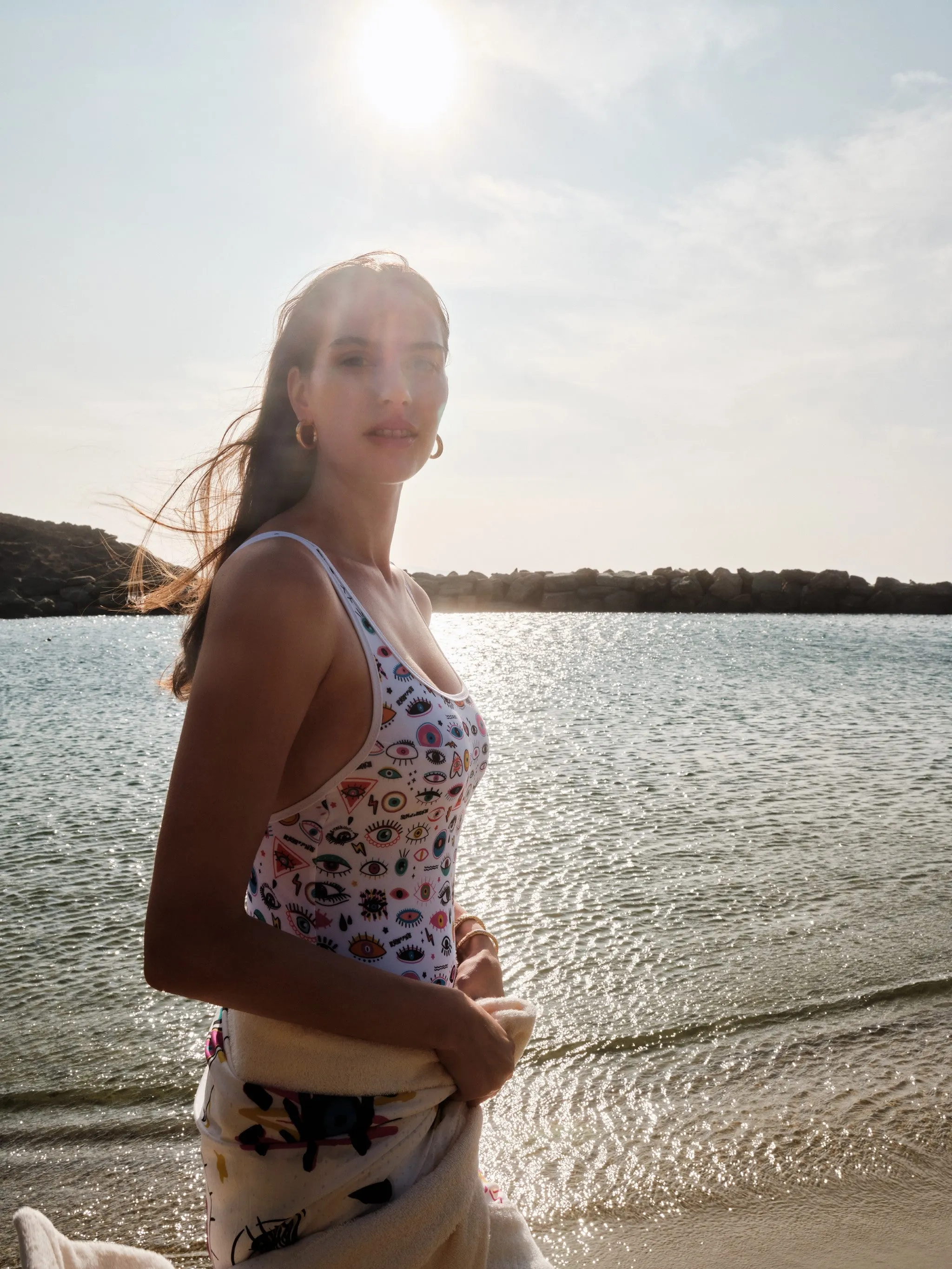 Starry Eyes | 80s Cut Swimsuit