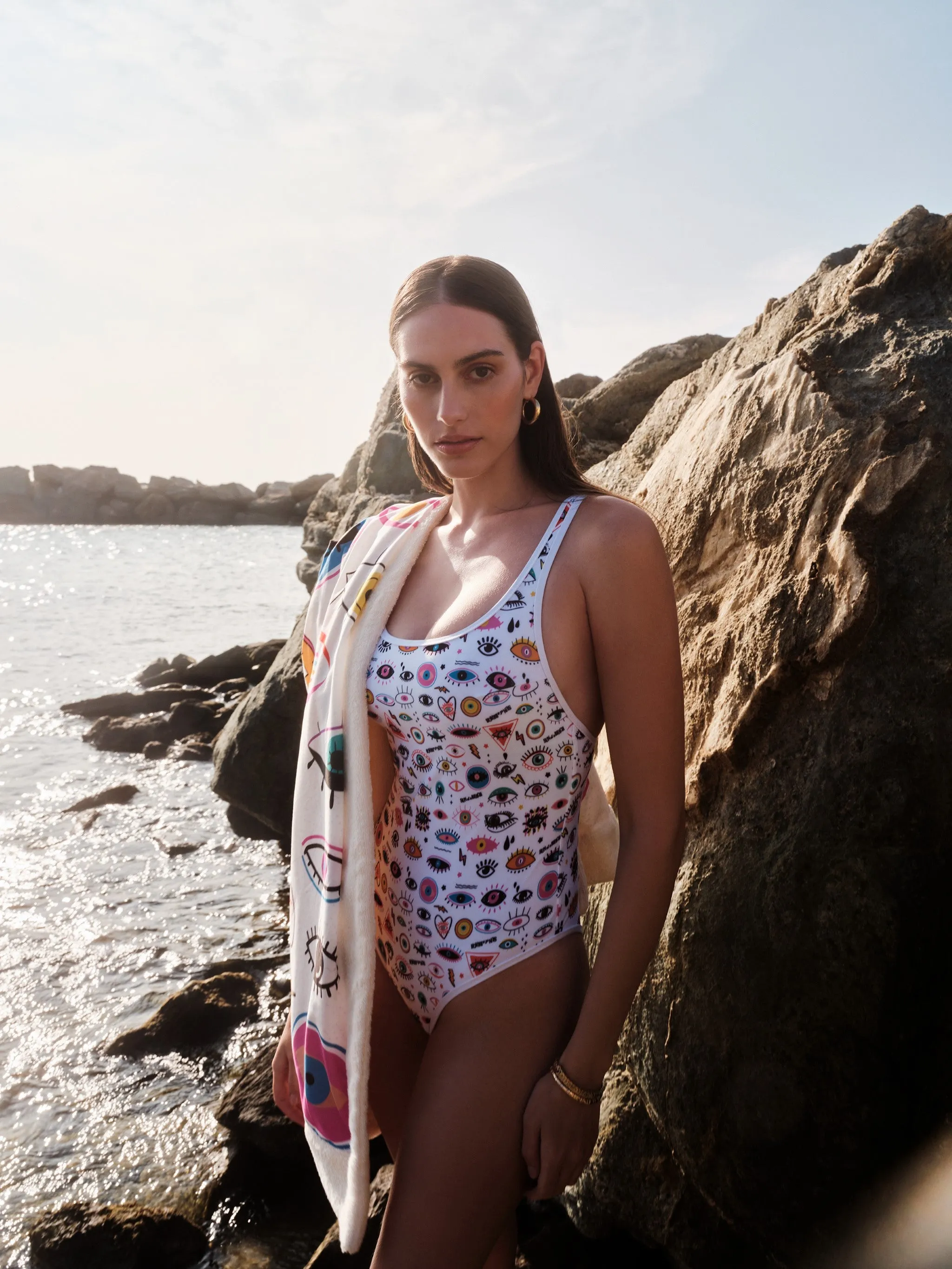 Starry Eyes | 80s Cut Swimsuit