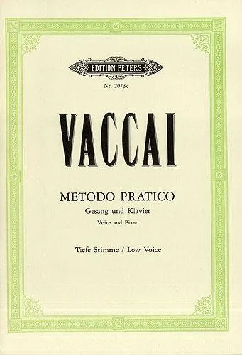 Vaccai: Practical Method for Medium Voice