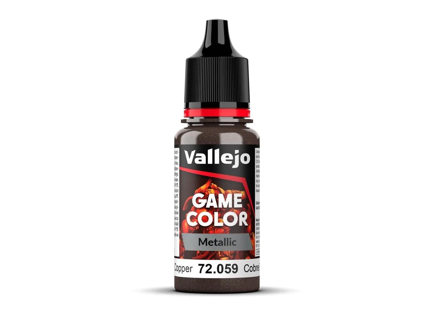 Vallejo Game Color Metallic: Hammered Copper - 18 ml - 72059